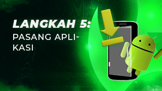 Langkah 5 Pasang Aplikasi